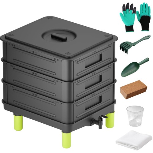 Layer worm composter - worm, composter,