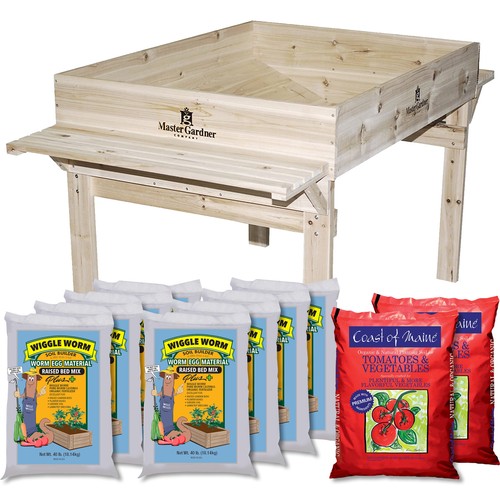 Gardner wooden garden bed with - gardner,
