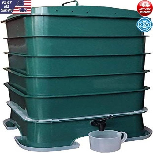 Tray worm compost - 5-tray, w/