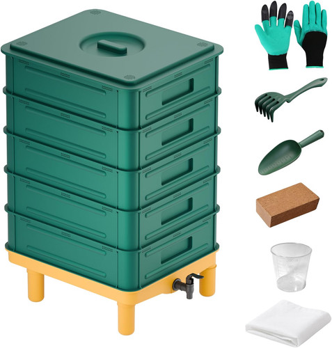 85l worm compost - bin, tray