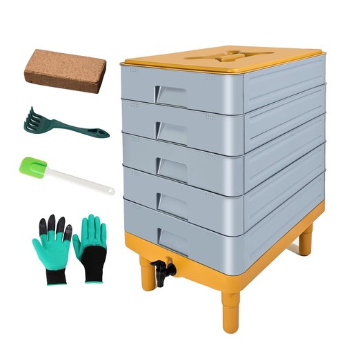 Tray worm composter 100l - 5-tray,