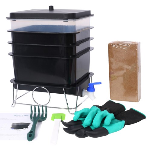 Worm composter kit 65l - worm,